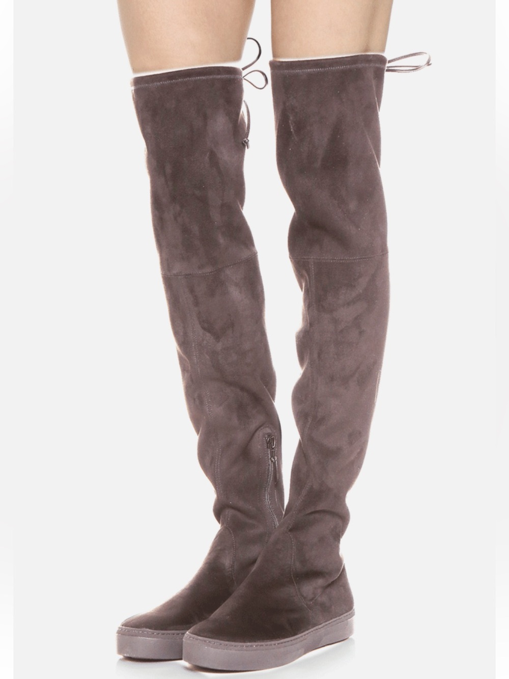 Stuart Weitzman Playtime Over-the-Knee Stretch Suede Boot Size 7,5